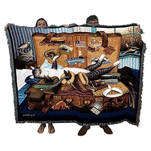  Pure Country Weavers Mabel The Stowaway Blanket Tapestry Throw