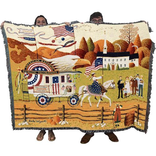  Pure Country Weavers So Proudly We Hail Blanket Tapestry Throw