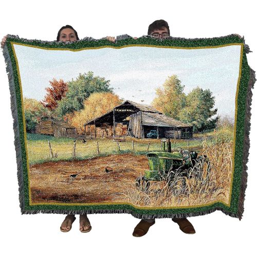  Pure Country Weavers End of Harvest Blanket Tapestry Throw