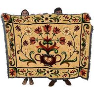 Pure Country Weavers Heritage Floral Blanket Tapestry Throw