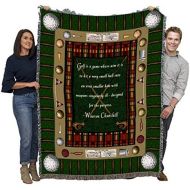 Pure Country Weavers Churchill Golf Blanket Tapestry Throw