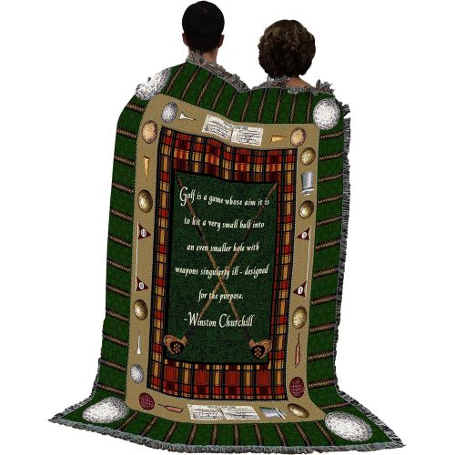  Pure Country Weavers Churchill Golf Blanket Tapestry Throw