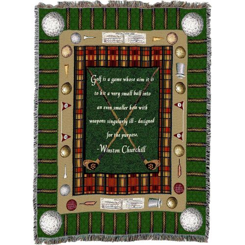  Pure Country Weavers Churchill Golf Blanket Tapestry Throw