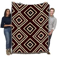 Pure Country Weavers Chevron Chenille Blanket Tapestry Throw