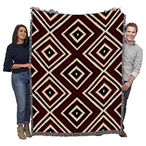  Pure Country Weavers Chevron Chenille Blanket Tapestry Throw