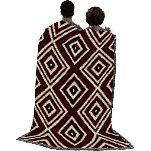  Pure Country Weavers Chevron Chenille Blanket Tapestry Throw