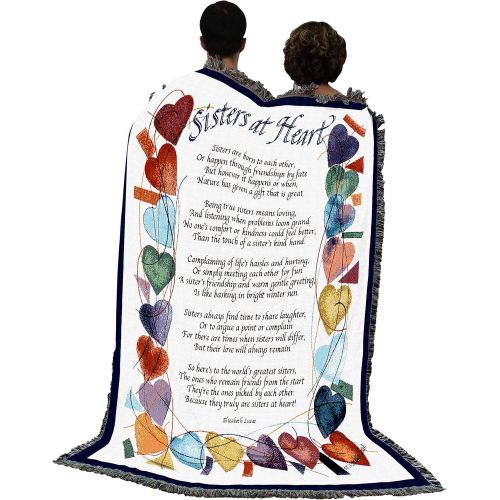  Pure Country Weavers Sisters at Heart Blanket Tapestry Throw