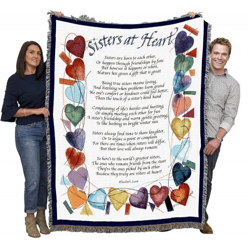  Pure Country Weavers Sisters at Heart Blanket Tapestry Throw