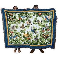 Pure Country Weavers Songbirds Tapestry Throw Blanket