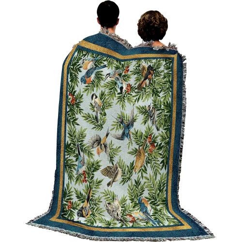  Pure Country Weavers Songbirds Tapestry Throw Blanket