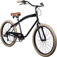 Pure Cycles Pure City Mens Cruiser Bicycle, 26-Inch Wheels