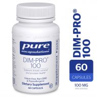 Pure Encapsulations - DIM-PRO 100 - Dietary Supplement with BioResponse DIM - 60 Capsules