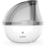 [아마존 핫딜] [아마존핫딜]Pure Enrichment MistAire Silver Ultrasonic Cool Mist Humidifier - 1.5-Liter Water Tank, Whisper-Quiet Operation, Auto Safety Shut-Off and Night Light - Lasts Up to 25 Hours