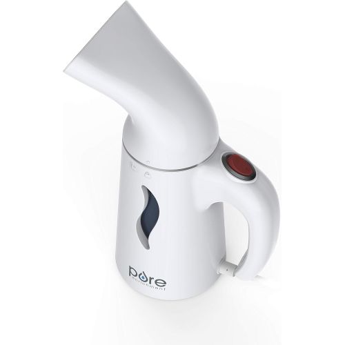  [아마존핫딜][아마존 핫딜] Pure Enrichment PureSteam Portable Fabric Steamer (White) - Fast-Heating, Ergonomic Handheld Design with Easy-Fill Water Tank for 10 Minutes of Continuous Steam - Ideal for Home or