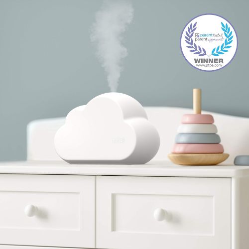  [아마존 핫딜] Pure Enrichment MistAire Cloud - 1.8L Ultrasonic Cool Mist Humidifier (BPA Free) with 8-Color Night Light for Child or Baby - Variable Mist Lasts Up to 24 Hours - Whisper-Quiet for