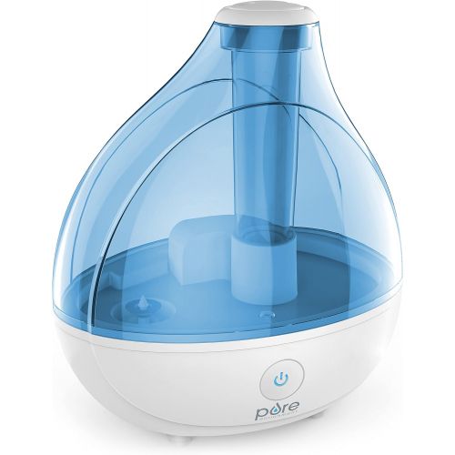  [아마존베스트]Pure Enrichment MistAire Ultrasonic Cool Mist Humidifier - Premium Humidifying Unit with Whisper-Quiet Operation, Automatic Shut-Off and Night Light Function - Lasts Up to 16 Hours