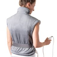 Pure Enrichment PureRelief Back and Neck Heating Pad (Gray)