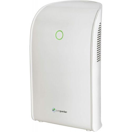  Guardian Technologies Pure Guardian DH201WCA Small Room Dehumidifier for Allergen & Odor Control In Closets, Kitchens, Laundry Rooms, & Bathrooms, Ultra-Quiet & Space-Saving, Pureg