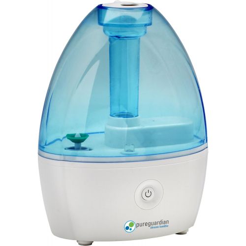  Guardian Technologies Pure Guardian H910BL Ultrasonic Cool Mist Humidifier, 14 Hrs. Run Time, 210 Sq. Ft. Coverage, Small Rooms, Quiet, Filter Free, Treated Tank Resists Mold