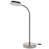 PureOptics LED Desk Lamp with 2 USB Ports, 6600K Color Temperature, Adjustable Gooseneck (VLED625D)