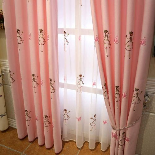  Pureaqu pureaqu 1 Panel Luxury European Style Curtains Embroidered Floral Grommet Top Curtain Fabric For Living Room Semi Blackout Darkening Window DrapesTreatment for Bedroom W75 x H84 I