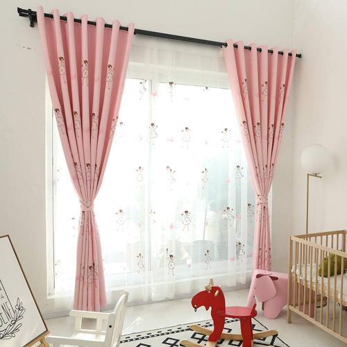  Pureaqu pureaqu 1 Panel Luxury European Style Curtains Embroidered Floral Grommet Top Curtain Fabric For Living Room Semi Blackout Darkening Window DrapesTreatment for Bedroom W75 x H84 I