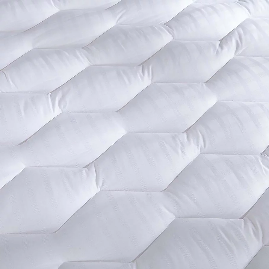  Puredown 500 Thread Count Cotton Mattress Pad in White