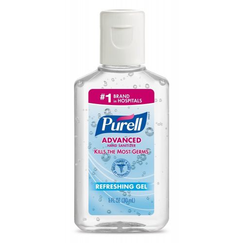  Purell Advanced Hand Sanitizer Refreshing Gel, 1 Fl Oz (15-Pack)