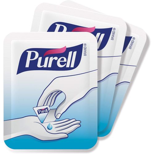  Purell NBDJHHJH Advanced Hand Sanitizer Singles - Travel Size Single Use Individual Portable Packets, 125 Count Self Dispensing Packets in a Display Box - 9620-12-125EC 2 Boxes (125 Packs