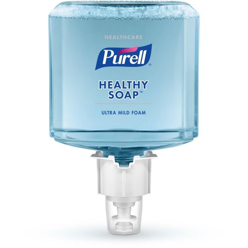  Purell PURELL ES6 Healthcare HEALTHY SOAP Ultra Mild Foam Refill, Clean Fresh Fragrance, 1200 mL Soap Refill for PURELL ES6 Touch-Free Dispenser (Pack of 2) - 6475-02