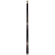 Purex HXT4 Midnight Black with Snakewood and White Double Star Graphic Design Technology Pool Cue