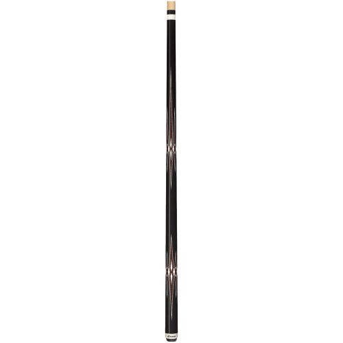  Purex HXT4 Midnight Black with Snakewood and White Double Star Graphic Design Technology Pool Cue