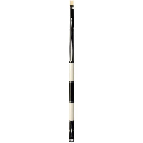  Purex HXT-90 Stunning Black and White with Silver Accents Technology Pool Cue