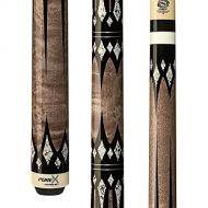 Purex HXT-65 Antique Birds-Eye Maple with Black and White Daggers and Diamonds Technology Pool Cue