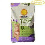 Purina Yesterdays News Soft Texture Cat Litter - Unscented 13 lbs - Pack of 2