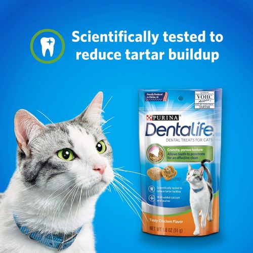  Purina DentaLife Adult Cat Treats