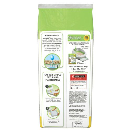  Purina Tidy Cats Breeze Litter System Cat Pad Refills