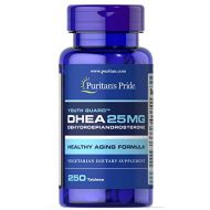 [무료배송]DHEA, Anti-Aging 25 mg-250 Tablets by Puritans Pride