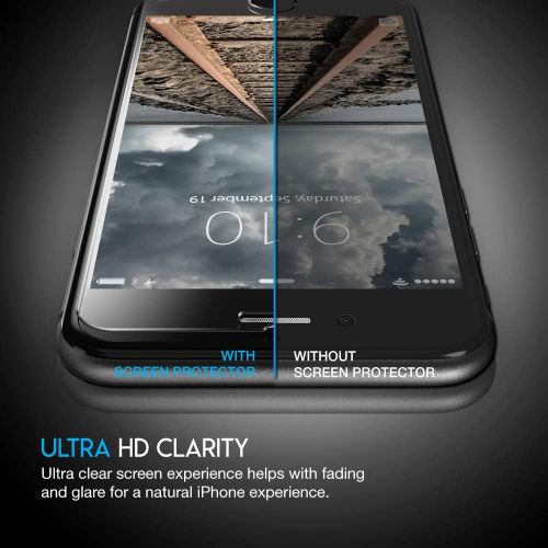  [아마존베스트]Purity Glass Screen Protector for iPhone 8 / iPhone 7 (3-Pack) [w/Installation Frame] Tempered Glass Screen Protector Compatible with Apple iPhone 8, iPhone 7 [Case Friendly] (4.7-