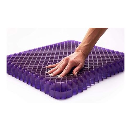  Purple Royal Seat Cushion - Seat Cushion for The Car Or Office Chair - Temperature Neutral Grid