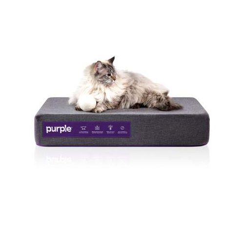  Purple Animal Bed for Dogs and Cats and Breeds, Antimicrobial Pet Bed, High-Tech Pillow Pad for Pet Comfort