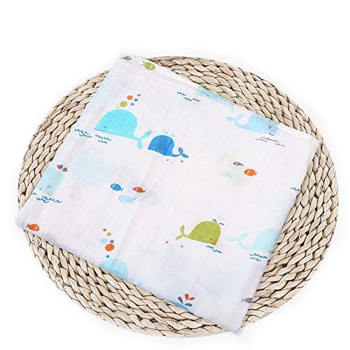  Purrfectzone PurrfectZone Silky Soft Large Bamboo Muslin Swaddle Blankets (Boys, Car)