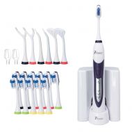 [아마존베스트]Pursonic S520WH Sonic Toothbrush- Includes 20 accessories: 12 Brush Heads & More - White