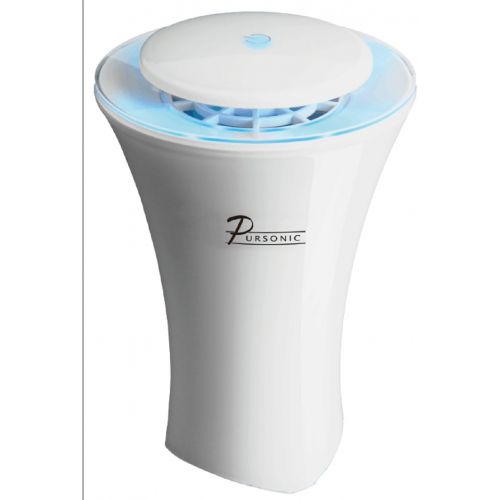  Pursonic Compact AIR Purifier APC120 W/HEPA Filter Helps with Allergies by Purifying 99% of Odors, Pollen, & Cigarette Smoke! Perfect for CAR & Automobile!