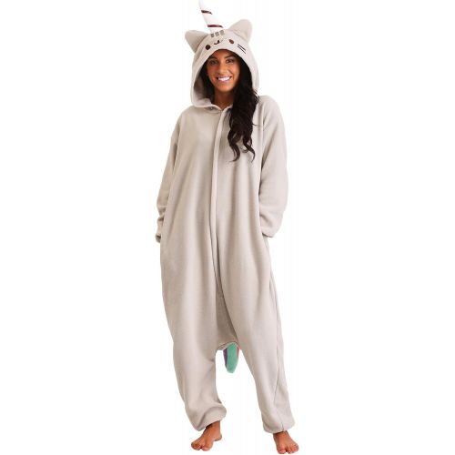  할로윈 용품Pusheen Pusheenicorn Kigurumi Unisex Union Suit Adult Costume Fleece