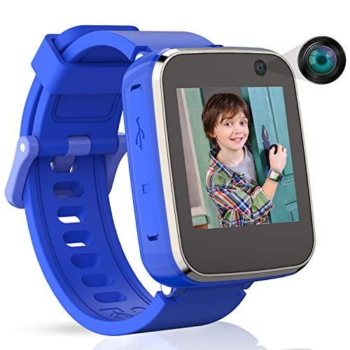  [아마존베스트]Pussan Smart Watch for Kids Watch Boys Toddler Watch Toys for 3-8 Year Old Kids Smart Watches Touchscreen USB Charging with Camera Player Flashlight Game Watch for Kids Christmas B