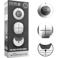 PuttOUT Devil Ball Face Angle Trainer - Perfect Your Putting