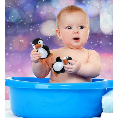  Puzzled Bath Buddy Penguin Water Squirter