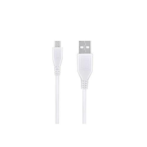  PwrON 5ft White Micro USB Charging Cable for Bang & Olufsen BeoPlay H2 H6 Wireless Headphones B&O Charger