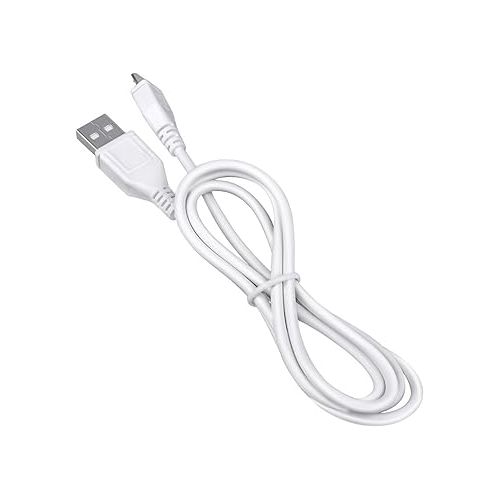  PwrOn 5ft White Micro USB Power Charging Cable Charger Cord Lead for Bang&Olufsen Beoplay H7 Headpone